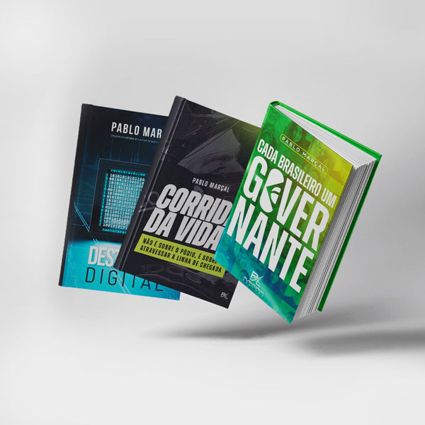 Kit Livros Autogoverno - Pablo Marçal
