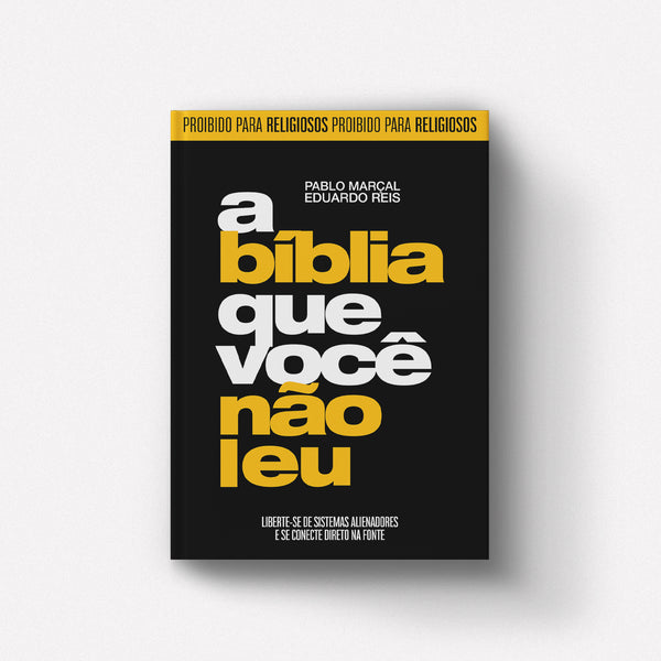 Livro A Biblia que Você Não Leu - Pablo Marçal